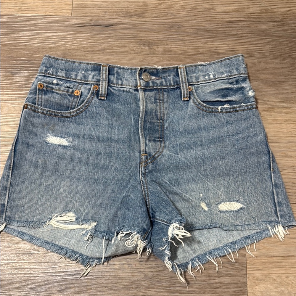 Levi’s 501 Wedgie Denim Shorts